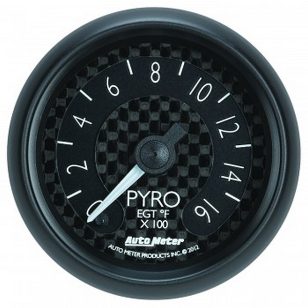 2-1/16" PYROMETER, 0-1600 F, GT